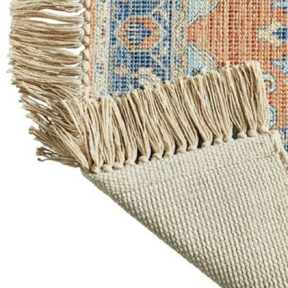 Better Homes And Gardens Persian Medallion Runner 28x 84 Skid Resistant Backing